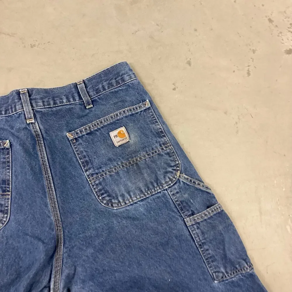 Y2K baggy distressed carhartt carpenter Jeans 35x32